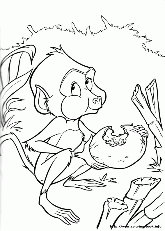Tarzan kolorowanki